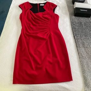 Calvin Klein Size 12 Worn three times, holiday dress. Non-smoking environment.